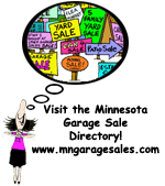 Visit the Minnesota Garage Sale Directory!